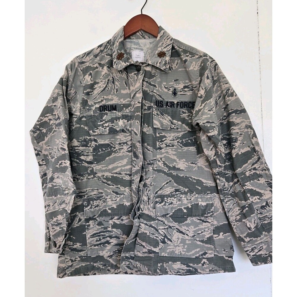US Air Force ABU Womens Utility‎ Coat Jacket 10R Military USA Americana
